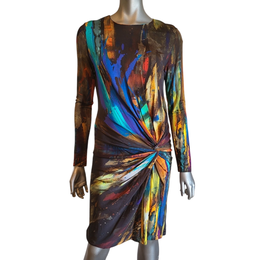 9B. Ted Baker London Pennii Ruched Pencil Dress - Size 2 - Picture 3 of 8